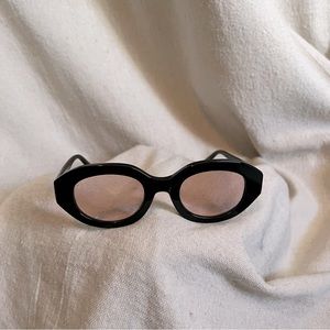 Lovely Swan Black Sunglass Readers +2.50